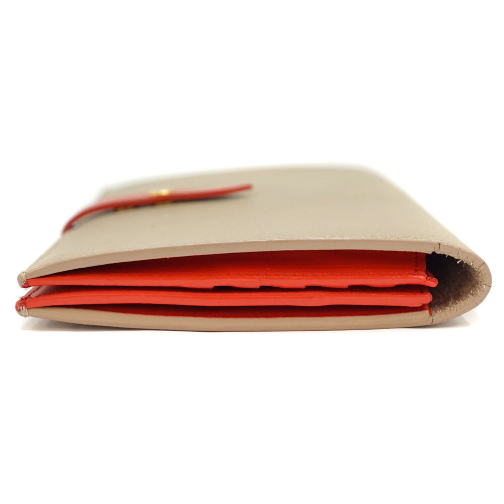 Celine Multi Function Bi Fold Leather Wallet Grei… - image 4
